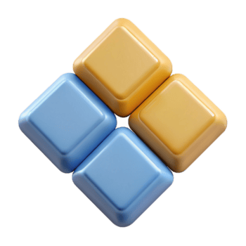 por excelencia Clásico simétrico arreglo de cuatro rectángulos limpiar líneas, escalable, plano color con escalable diseño. crujiente png