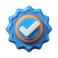 quintessential avant-garde Circular badge with a checkmark symbol. Scalable, clean lines, single-weight stroke with Scalable Design. luxury png