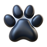 sought-after futuristic Stylized paw print with sharp edges and a flat black color. with Scalable Design. precision png