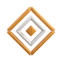 tranquil pristine Circular badge with a simple flame icon. Symmetrical, scalable, clean lines with Scalable Design. perfect clarity png