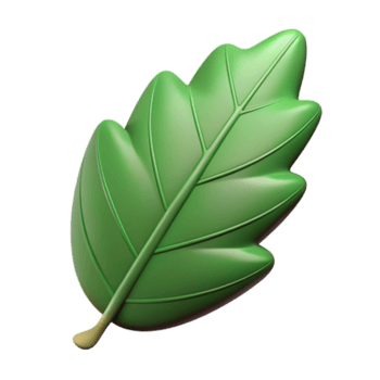 hipnotizante notável peso único AVC, plano cor ilustração do uma folha. fresco arestas, mínimo com escalável Projeto. png