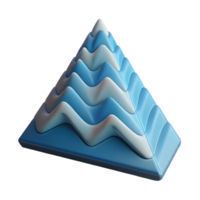 splendid quintessential Triangle wave pattern, geometric, single-weight stroke, minimal with Scalable Design. png