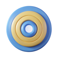 spectacular retro Concentric circles, minimal, flat color, clean lines with Scalable Design. premium png