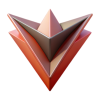 passionate majestic Abstract shape with sharp angles and flat color. Symmetrical with Scalable Design. luxury png