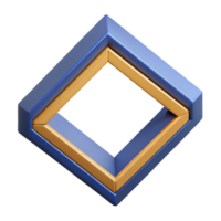 spectacular futuristic Geometric border, clean lines, flat color, single-weight stroke with Scalable Design. expertly shot png