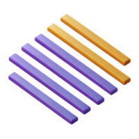 whimsical glorious A series of parallel lines, flat color, minimal design. Clean lines, with Scalable Design. precision png