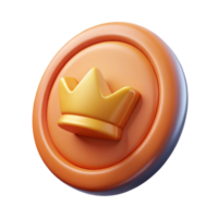 remarkable traditional Oval badge with a simple crown. Scalable, crisp edges, minimal with Scalable Design. 4K png