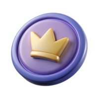 spectacular distinctive Oval badge with a simple crown. Scalable, crisp edges, minimal with Scalable Design. png