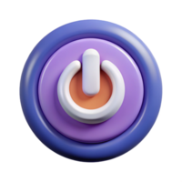inspired retro A symmetrical power button icon. Single-weight stroke, flat color, geometric with Scalable Design. masterfully captured png