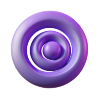 melancholic vibrant Minimalist logo featuring a spiral. Single-weight stroke, flat color with Scalable Design. museum quality png