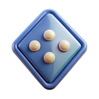harmonious stunning Triangular badge with three dots. Clean lines, flat color, single-weight stroke with Scalable Design. perfect clarity png