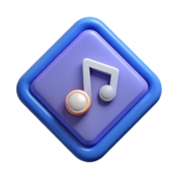 notable futuristic Triangular badge with a stylized music note. Flat color, scalable, clean lines with Scalable Design. authentic png