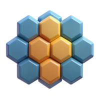 majestic gothic Hexagonal tessellation. Single-weight stroke, geometric, flat color with Scalable Design. detailed png