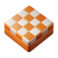 wonderful organic Checkerboard pattern. Flat color, minimal, clean lines with Scalable Design. studio quality png