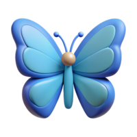 peaceful hypnotic Symmetrical butterfly with simple wings. Clean lines, flat color, with Scalable Design. studio quality png