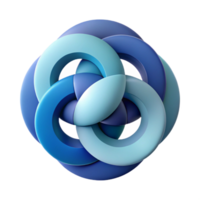 peaceful hypnotic Abstract geometric composition with overlapping circles. Clean lines, with Scalable Design. impeccable png