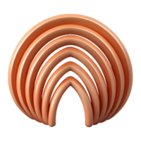 captivating passionate organic Symmetrical composition of curved lines. Crisp edges, minimal design with Scalable Design. sharp png
