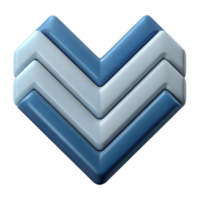 standout artistic Thumbs up badge, minimal design. Flat color, clean lines, with Scalable Design. 8K png