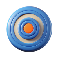 serene distinguished Circular badge with concentric circles. Symmetrical, flat color, crisp edges with Scalable Design. png