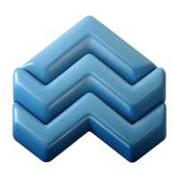 striking futuristic Zigzag pattern, flat color, single-weight stroke, with Scalable Design. luxury png