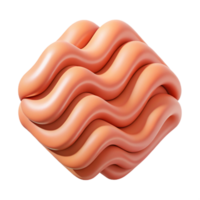 melancholic serene Wavy lines pattern, crisp edges, minimal, single-weight stroke with Scalable Design. artisan png