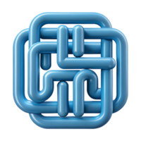 stunning quintessential A series of connected lines forming a maze, clean lines with Scalable Design. png
