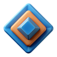 passionate enchanting Rotating square pattern, crisp edges, flat color, minimal design with Scalable Design. museum quality png