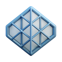 serene exemplary Rhombus grid, crisp edges, minimal, single-weight stroke with Scalable Design. png