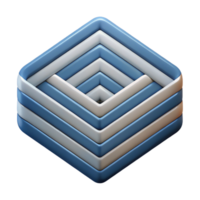 splendid elegant Square wave pattern, symmetrical, flat color, clean lines with Scalable Design. authentic png