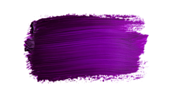 Purple paint stroke on clear backdrop png