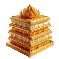 golden temple on transparent background png