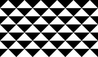 black and white seamless triangle pattern vector