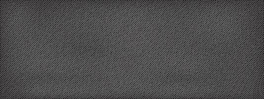 Pattern with black and denim tones on rough fabric. Worn material for modern background and textile design. vector