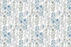 minimal sketch flower design pattern ideal for textile production women wear tabletop prints and packaging fabrics vector