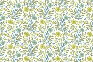botanical one line floral pattern with modern minimalism aesthetics used in wrapping fabric table linens bedsheets and trendy women apparel vector