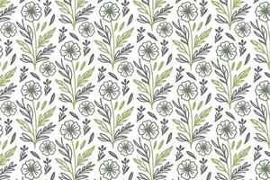 one line flower pattern with botanical theme great for minimal textile fashion wrapping covers and tabletop home accessories vector