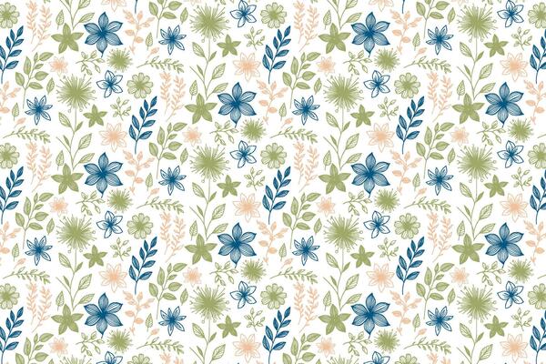 floral pattern in abstract one line sketch style for fabric printing women apparel packaging kitchen accessories and wrapping papers
