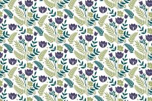 organic flower line art pattern using minimal strokes for fashion wrap paper pillow designs textile apparel and abstract fabric prints vector