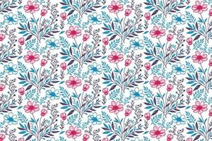 modern one line flower pattern showcasing abstract botanical design for home textile applications including pillow covers wrapping paper and fashion prints vector