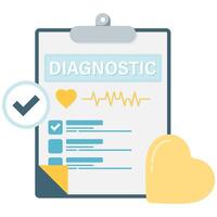 Diagnostic results, essential health record vector