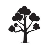 Tree Icon Silhouette, High Quality Designs for Projects vector