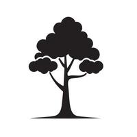 Tree Icon Silhouette for Websites and Apps vector
