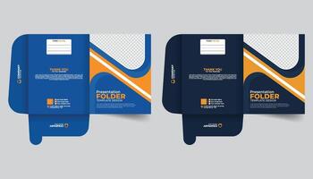 Office file, office document, Presentation folder design, file folder with creative design and creative colorful layout vector