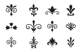 decorative Ornament element. vector