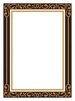 Simple Scroll Borders for Clean Print Design vector