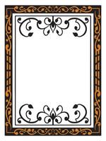 Scroll and Flourish Ornamental Borders vector