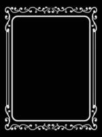 Ornamental Frame with Aristocratic Style vector