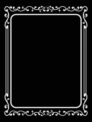 Ornamental Frame with Aristocratic Style