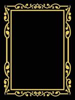 Soft Ornamental Frame Borders for Feminine Design vector