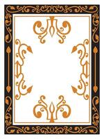 Signature Style Scroll Frames for Branding vector